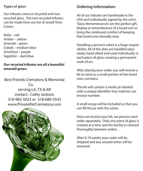 Pet Cremation Remembrances